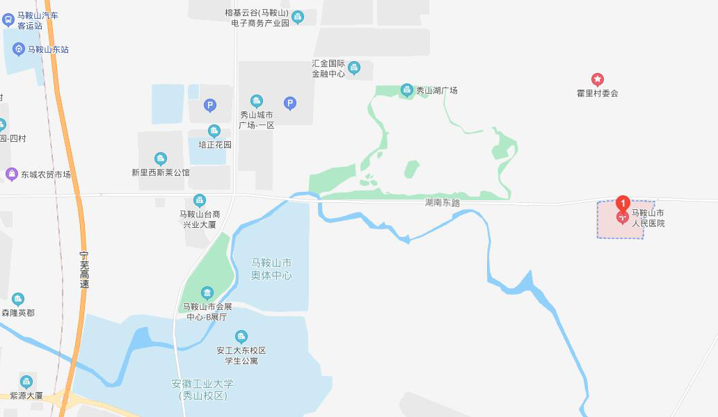 中心地圖
